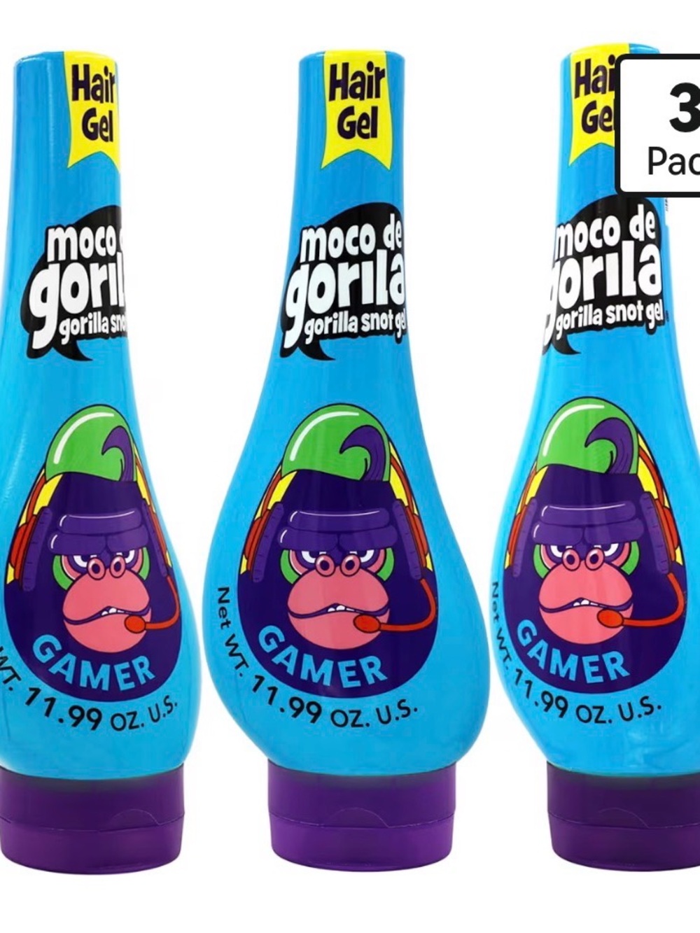 Gamer hair gel